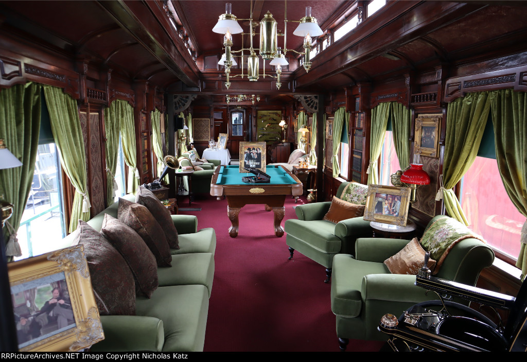 Interior of Prop Passenger Car from "Wild Wild West" (1999)